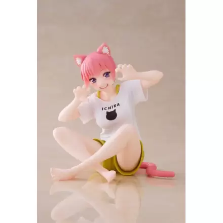The Quintessential Quintuplets 2 PVC Socha Desktop Ichika Nakano Newley Written Cat Roomwear Ver. 13 cm produktová fotografia
