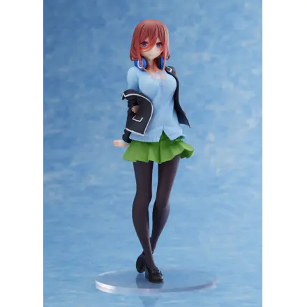The Quintessential Quintuplets PVC Socha Miku Nakano School Uniform Ver Renewal Edition produktová fotografia