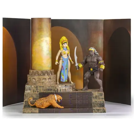 The Savage World of Frazetta akčná figúrka súprava Egyptian Queen & The Guard (Museum Edition) 14 cm produktová fotografia