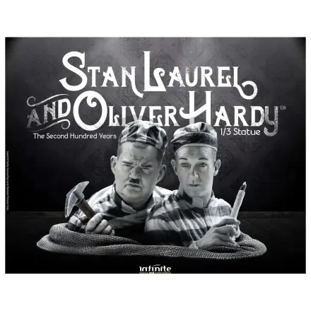 The Second Hundred Years Laurel & Hardy socha 1/3 16 cm produktová fotografia