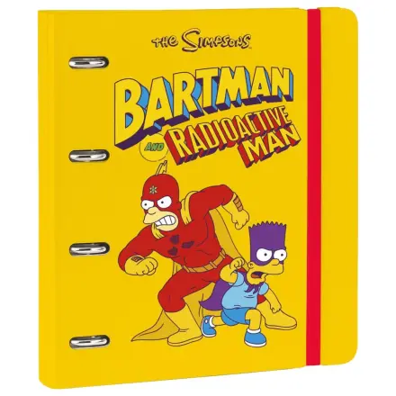 The Simpsons 4-krúžkový zakladač produktová fotografia