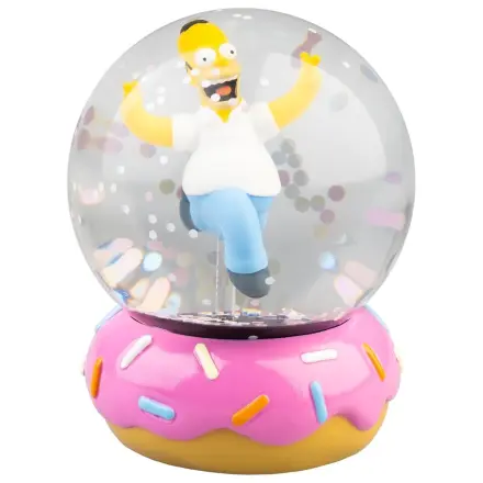 The Simpsons snehová guľa Homer Simpson Donut 10 cm produktová fotografia