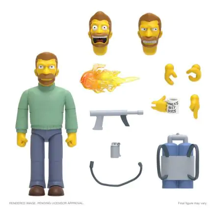 The Simpsons Ultimates Action Figure Hank Scorpio 18 cm termékfotója