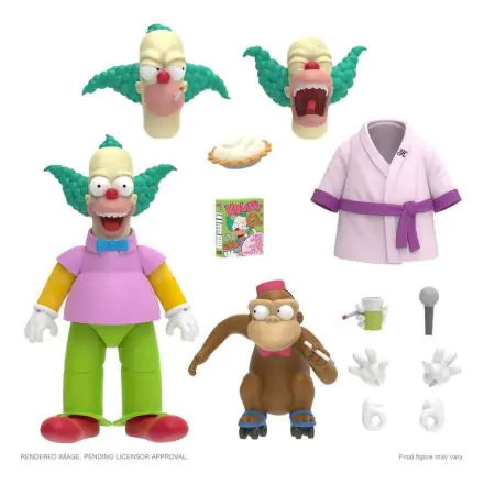 The Simpsons Ultimates Akčná figúrka Krusty the Clown 18 cm termékfotója