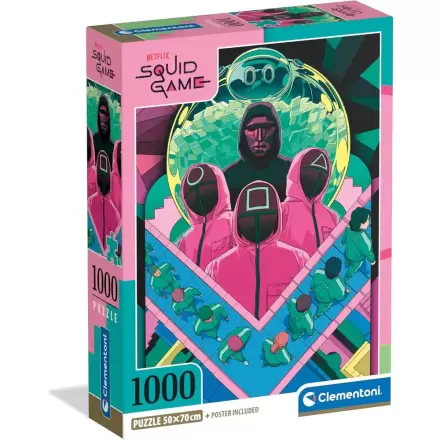 The Squid Game 2 puzzle 1000 dielikov produktová fotografia