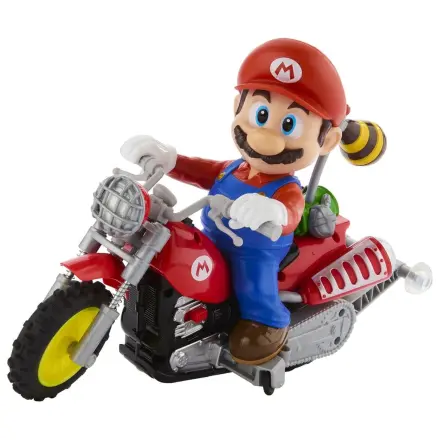 The Super Mario Galaxy Movie Hot Wheels RC Vozidlo Mario Wheelie Motocross produktová fotografia