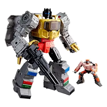 The Transformers: The Movie Studio Series Leader Class Akčná figúrka Dinobot Grimlock & Autobot Wheelie 22 cm produktová fotografia