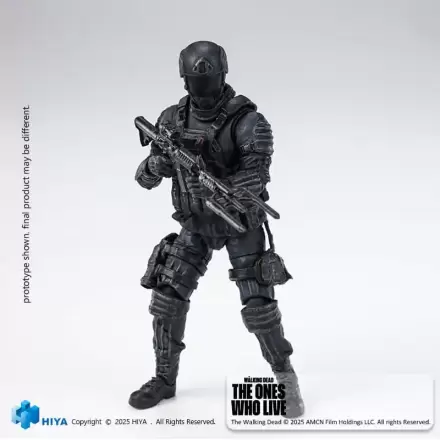 The Walking Dead: The Ones Who Lived Exquisite Mini Akčná Figúrka 1/18 CRM Soldier 10 cm produktová fotografia