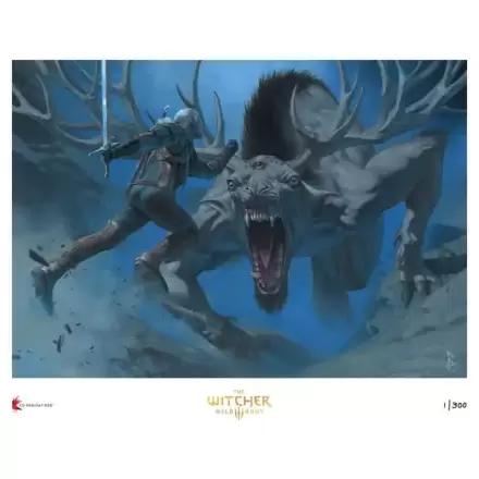 The Witcher 3 umelecká tlač Giclée 40 x 50 cm produktová fotografia