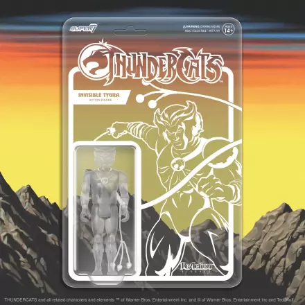 Thundercats ReAction Akčná figúrka Tygra (Clear) 10 cm produktová fotografia