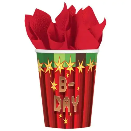 TNT Party papierový pohár 8-balenie 250 ml produktová fotografia