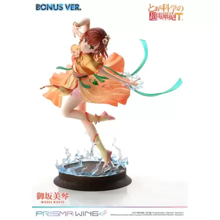 To Aru Kagaku no Railgun Prisma Wing PVC Socha 1/7 Misaka Mikoto Bonus Version 22 cm produktová fotografia