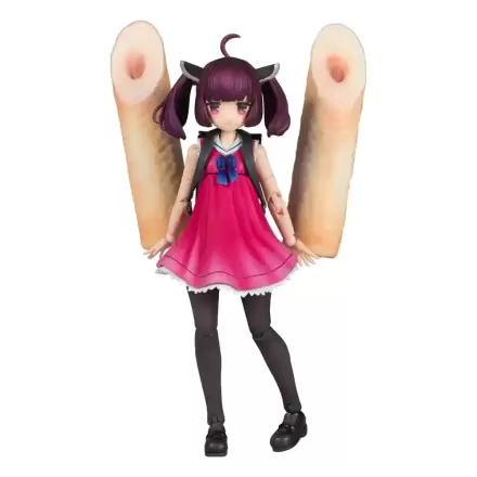 Tohoku Zunko plastový model Kit 1/12 Plafia Tohoku Kiritan 10 cm produktová fotografia