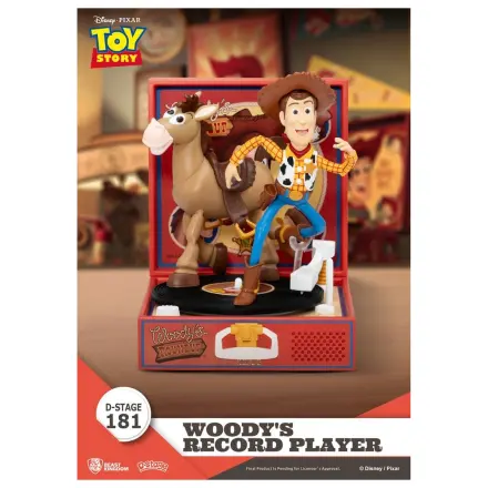 Toy Story Record Player Series PVC figúrka Woody's Record Player 13 cm produktová fotografia