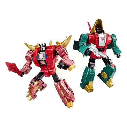 Transformers Age of the Primes Leader Class Akčná figúrka G2 Universe Dinobots Snarl & Slug 19 cm produktová fotografia