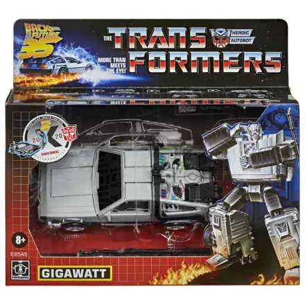 Transformers Back to the Future Delorean Gigawatt figúrka 14 cm produktová fotografia