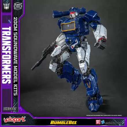 Transformers: Bumblebee AMK Pro Series plastová stavebnica modelu Soundwave (Oversea Version) 20 cm produktová fotografia