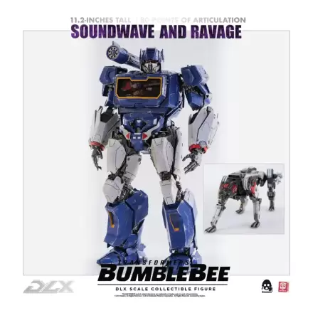 Transformers Bumblebee DLX Akčná Figúrka 2-Pack 1/6 Soundwave & Ravage 28 cm produktová fotografia
