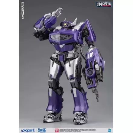 Transformers Bumblebee Plastová stavebnica Shockwave 30 cm produktová fotografia