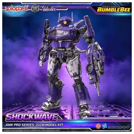 Transformers: Bumblebee the Movie AMK PRO Series plastový model Shockwave 21 cm produktová fotografia