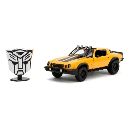 Transformers Diecast Model 1/24 1977 Chevy Camaro T7 Bumblebee – odlievaný model produktová fotografia