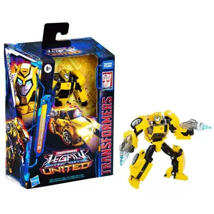 Transformers Legacy United Deluxe Class Animated Universe Bumblebee akčná figúrka 14 cm termékfotója