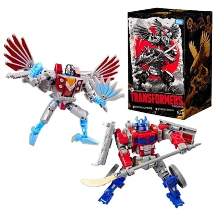 Transformers Optimus Prime & Starscream figúrka Timeline 12,5 cm produktová fotografia