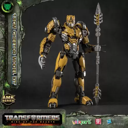 Transformers: Rise of the Beasts AMK sorozat műanyag modellkészlet Cheetor 22 cm termékfotója