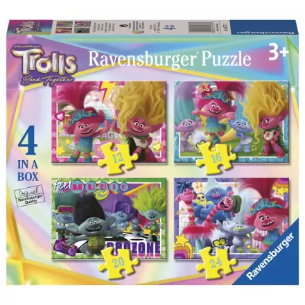 Trolls 3 puzzle 12-16-20-24 dielikov produktová fotografia