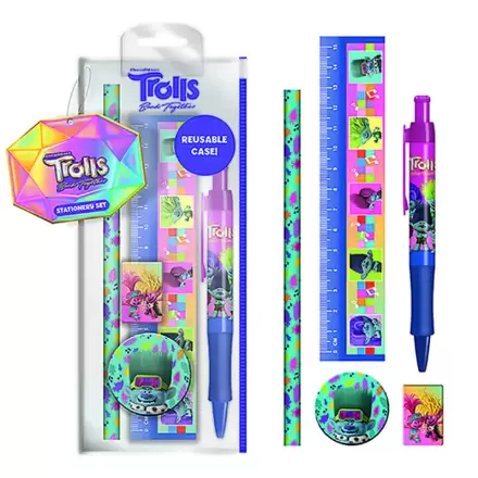 Trolls kancelárska súprava produktová fotografia