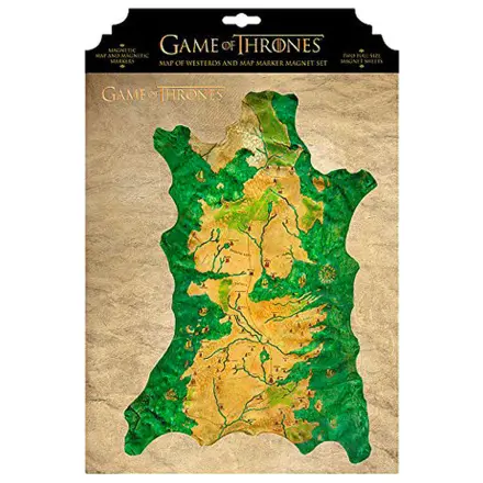 Game of Thrones magnetická mapa Westeros produktová fotografia