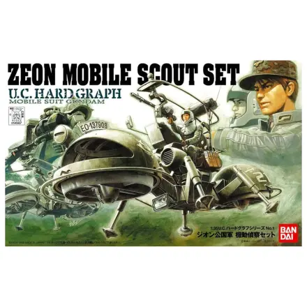 U.C. Hard Graph 1/35 Mobile Suit Gundam Zeon Mobile Scout sada produktová fotografia
