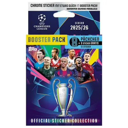 UEFA Champions League 2025/26 Kolekcia nálepiek Eco Pack produktová fotografia