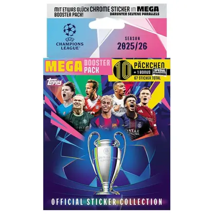 UEFA Champions League 2025/26 Kolekcia nálepiek Mega Eco Pack produktová fotografia