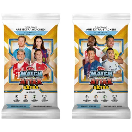 UEFA Champions League Match Attax Extra Trading Cards 2025/26 Booster balíček produktová fotografia
