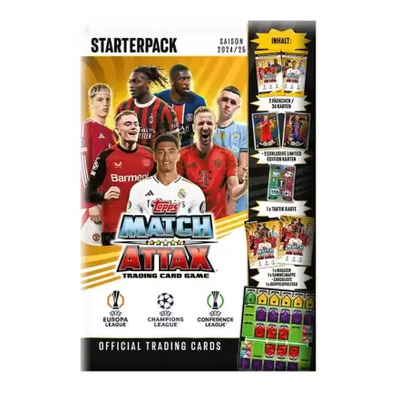 UEFA Club Competitions Match Attax TCG Sezóna 2024/25 Štartovací balíček *German Version* produktová fotografia