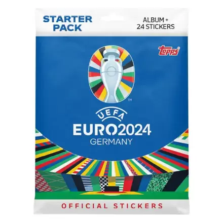 UEFA EURO 2024 Zberateľská edícia nálepiek - štartovací balíček produktová fotografia