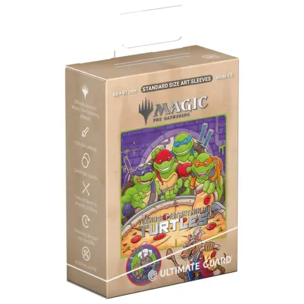 Ultimate Guard Art Sleeves Magic: The Gathering | Teenage Mutant Ninja Turtles - Pizza Box balíček obalov na karty produktová fotografia