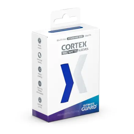 Ultimate Guard Cortex obaly Standard Size Matte Blue (100 ks) termékfotója