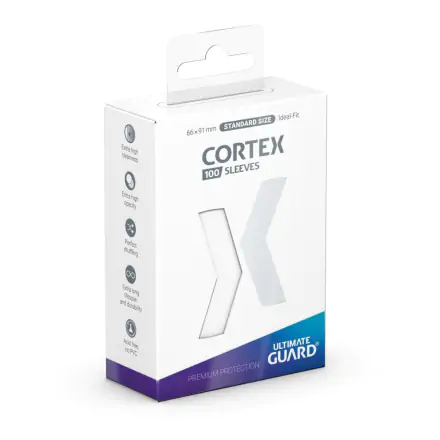 Ultimate Guard Cortex Sleeves Standard Size White (100 ks) termékfotója