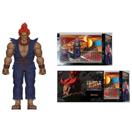 Ultra Street Fighter II: The Final Challengers Action Figure 1/12 Akuma 15 cm produktová fotografia