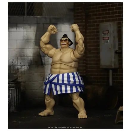 Ultra Street Fighter II: The Final Challengers Action Figure 1/12 E. Honda 16 cm produktová fotografia