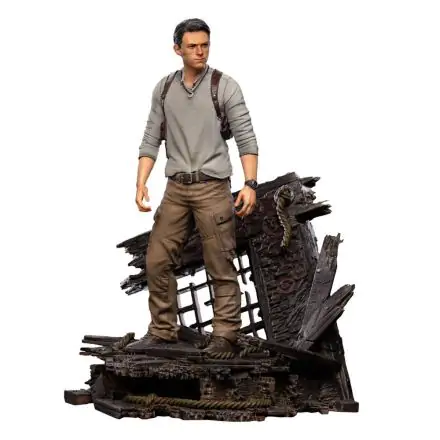 Uncharted Movie Deluxe Art Scale Soška 1/10 Nathan Drake 22 cm produktová fotografia