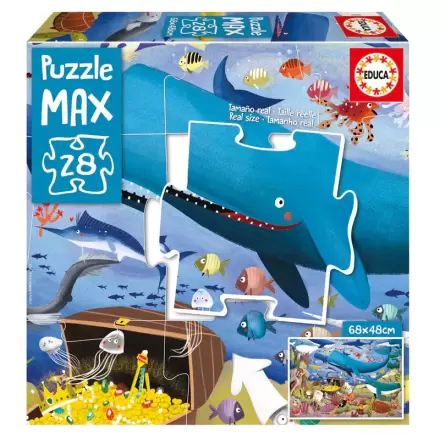 Podmorské zvieratá Max puzzle 28 ks produktová fotografia