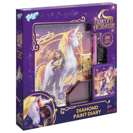 Unicorn Academy Friends Diamond Dotz denník so zámkom produktová fotografia