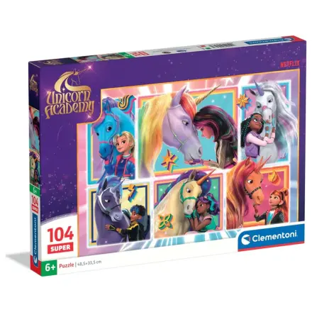Unicorn Academy Friendship 104-dielne super puzzle produktová fotografia