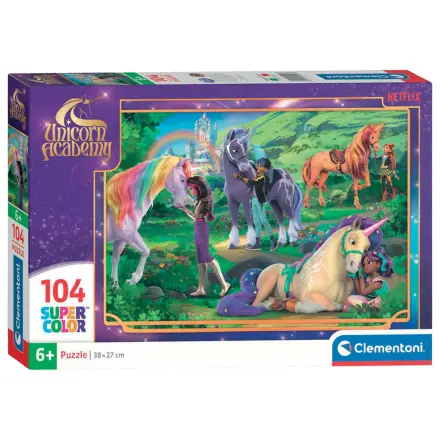Unicorn Academy Meadow 104-dielne puzzle produktová fotografia