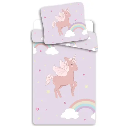 Unicorn Cloudy Pink obliečka na perinu produktová fotografia