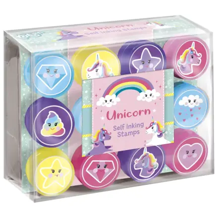 Unicorn Smile súprava pečiatok, 12 ks produktová fotografia