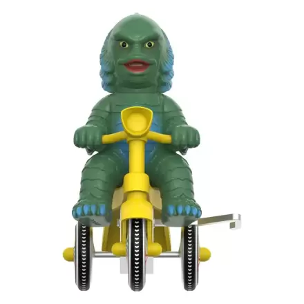 Universal Monsters Super Cycles Akčná figúrka Creature from the Black Lagoon (Dark Green with Yellow Trike) 13 cm termékfotója